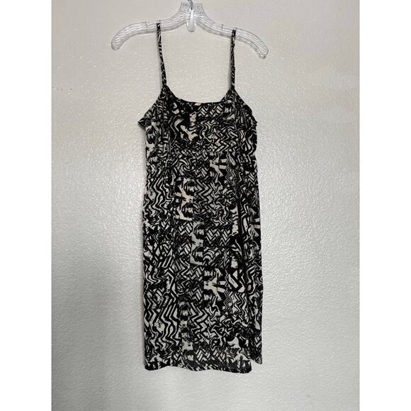 Wet Seal Y2K Black and White Print Dress - Picture 4 of 4